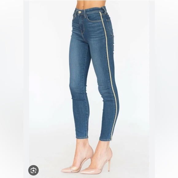 L’agence High Rise Margot skinny in Neptune 25 Y2K 90s - Picture 2 of 11